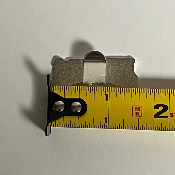 New Era Blip Hat Pin Pins Hats Bag Fitted Brim Clip Spell Out Silver Green Bugs - Picture 8 of 8